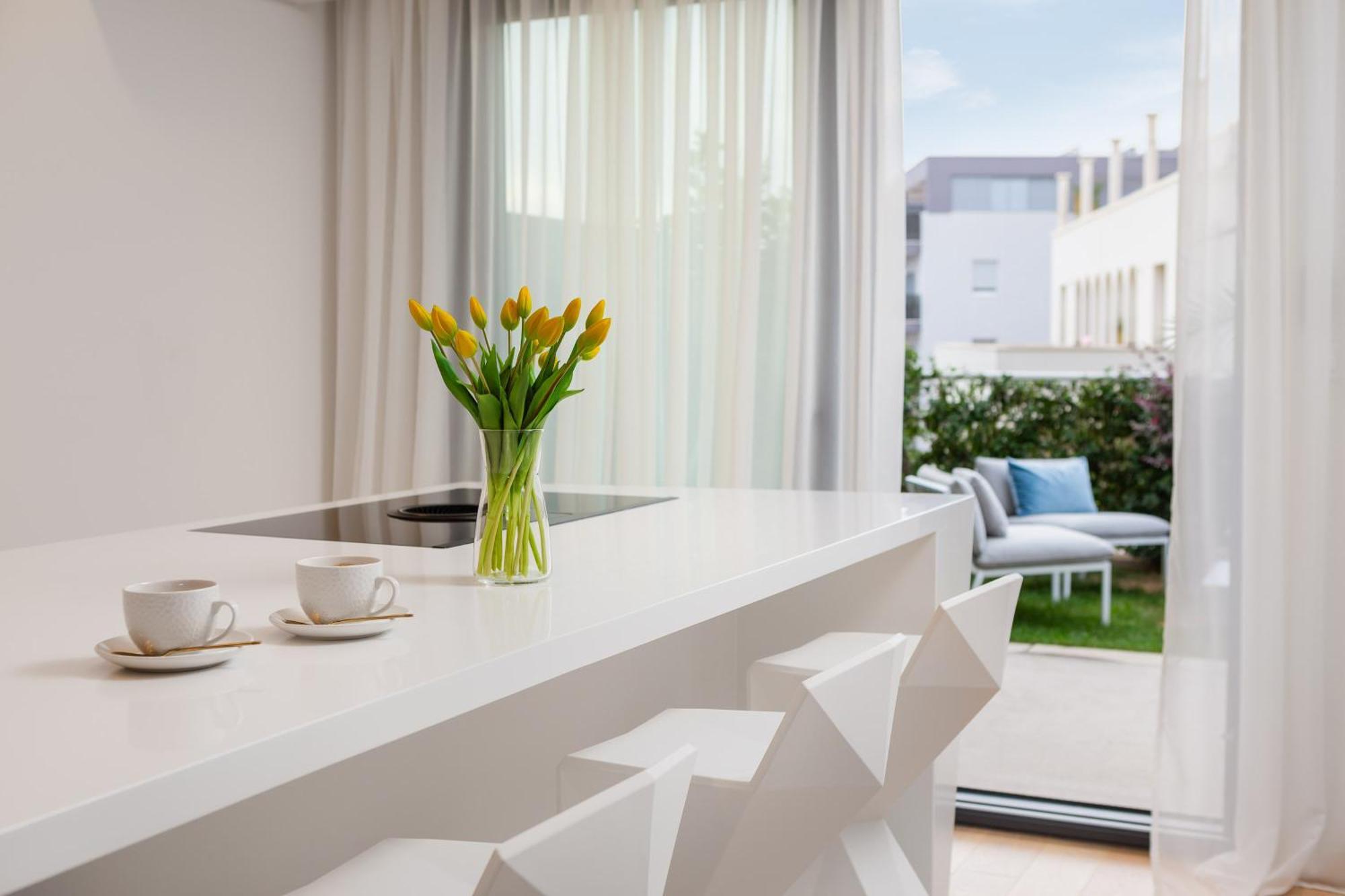 New Luxury Apartment With Private Heated Pool And Amazing Terrace With Seaview Split Exterior foto